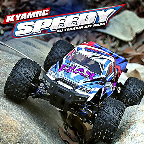 UJIKHSD 1:18 RC Cars 35+ Kmh Speed ​​- Niños Y Adultos Coche De Control Remoto 4x4 Off Road Monster Truck Eléctrico - Juguetes Todoterreno Camiones para Niños, Niñas