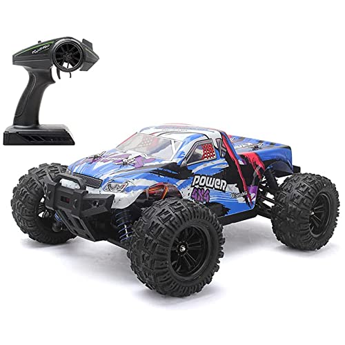 UJIKHSD 1:18 RC Cars 35+ Kmh Speed ​​- Niños Y Adultos Coche De Control Remoto 4x4 Off Road Monster Truck Eléctrico - Juguetes Todoterreno Camiones para Niños, Niñas