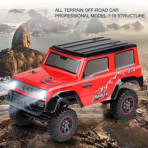 UJIKHSD Coches RC, Coche A Control Remoto 20 Km/H, Camión RC para Niños Y Niñas De 6 A 12 Años De Edad, Regalo, Monster Truck 4x4 A Control Remoto, Coche De Carreras Controlado por Radio