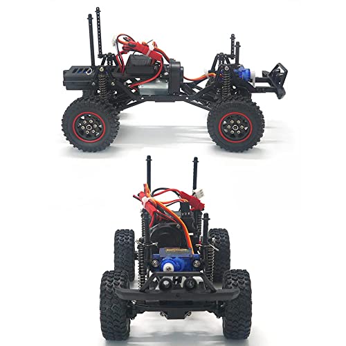 UJIKHSD Coches RC, Coche A Control Remoto 20 Km/H, Camión RC para Niños Y Niñas De 6 A 12 Años De Edad, Regalo, Monster Truck 4x4 A Control Remoto, Coche De Carreras Controlado por Radio