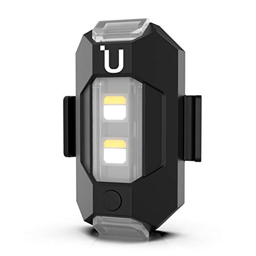 Ulanzi Drone Strobe Light Intermitente 3 colores lento parpadeo rápido luz anticolisión con cambio de batería integrado de 110 mAh para DJI Mavic Air 2