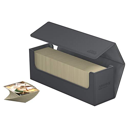 Ultimate Guard Caja para almacenar Cartas Arkhive 400 +. Tamaño estándar XenoSkin, Color ámbar