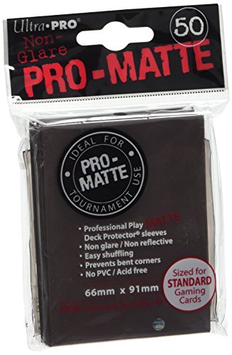 Ultra Pro Sleeves Pro D12 - Juego de Cartas (marrón Mate)