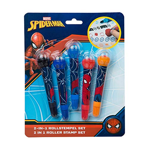 Undercover SPMA0743 Spiderman - Juego de Sellos (2 en 1), diseño de Spiderman