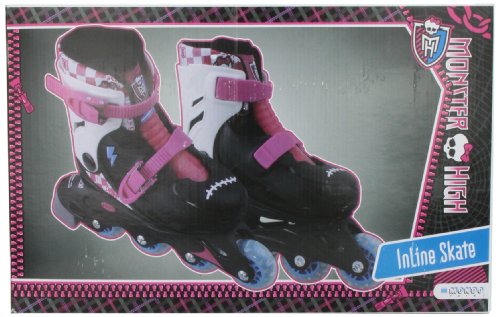 Unice Toys - Monster High Patines en línea, Extensibles, Talla S 29/32 (16-18990)