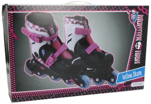 Unice Toys - Monster High Patines en línea, Extensibles, Talla S 29/32 (16-18990)