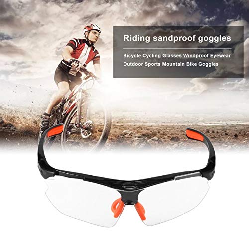 Uniqueheart Gafas de Ciclismo para Bicicleta Gafas a Prueba de Polvo a Prueba de Viento Gafas de Deporte al Aire Libre Hombres y Mujeres Gafas de protección para Bicicleta de montaña