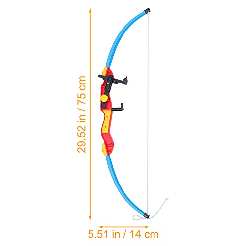 Unomor Arc et Tir A Arc Juguete conjunto para niños con 4 ventosas flechas y carqués interior exterior caza juguetes