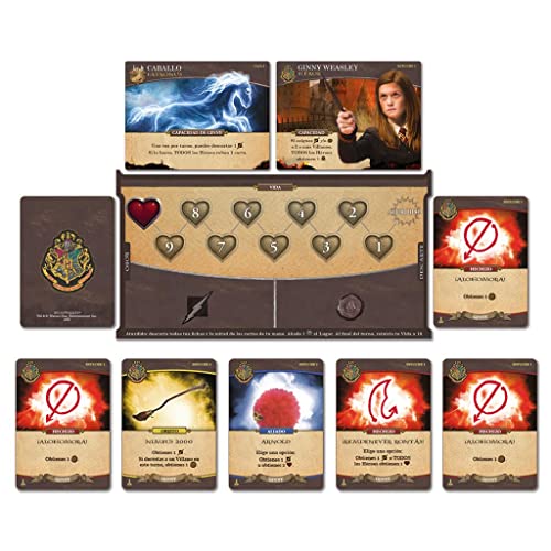 USAopoly Harry Potter Hogwarts Battle - Encantamiento Pociones, Juego de Mesa en Español