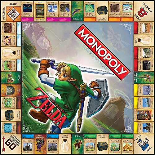 USAopoly Monopoly The Legend of Zelda Collectors Edition by