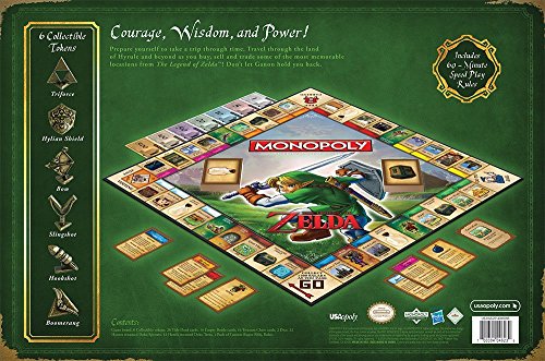 USAopoly Monopoly The Legend of Zelda Collectors Edition by