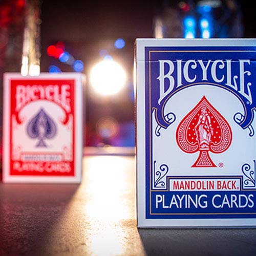 U.S.P.C.C. GT Speedreader Marked Deck Standard Version (Bicycle 809 Mandolin Blue) Plus Online Effect