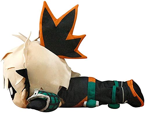 Vbnmda Juguete de Felpa Izuku Midoriya My Hero Academia Peluche Muñeca Almohada Juguetes Regalos de cumpleaños-Bakugou Katsuki