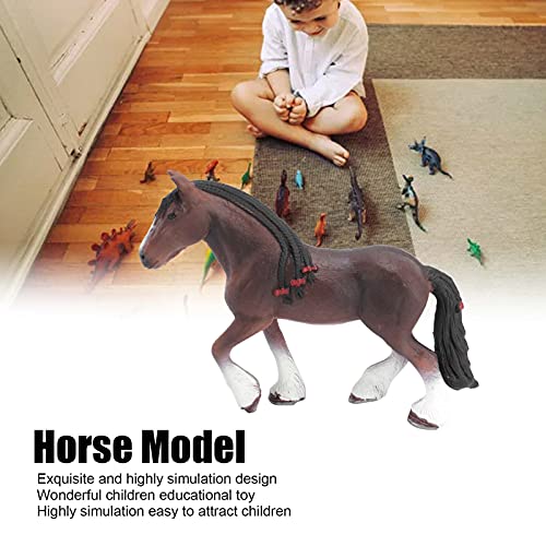 Venta loca Modelo De Caballo, Exquisito Modelo De Caballo De Simulación 6.7 X 4.9 X 1.4in para Juguetes Educativos De Aprendizaje para Aprender Juguetes Educativos para Niños, Juguetes Cognitivos par