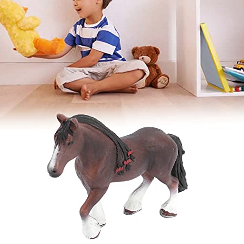 Venta loca Modelo De Caballo, Exquisito Modelo De Caballo De Simulación 6.7 X 4.9 X 1.4in para Juguetes Educativos De Aprendizaje para Aprender Juguetes Educativos para Niños, Juguetes Cognitivos par