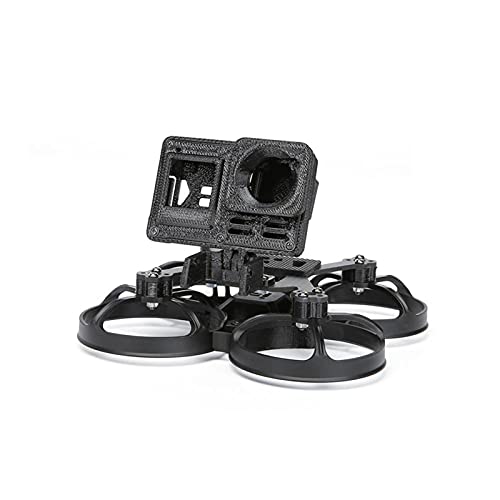 VIKEP Iflight Alpha C85 Pusher WHOP 2InCH DIY Build Frush Kit de Marco FPV con Estuche de Gopro Hero8 Desnudo TPU BEC Board / Insta360 Go Case TPU (Color : C85 w Hero8 Case Bec)