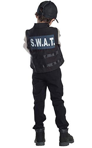 Viste a América - 830 - Establecer Las Fuerzas Especiales SWAT - Edad 3-6 años - One Size - Niños 3-6 años - Multicolor