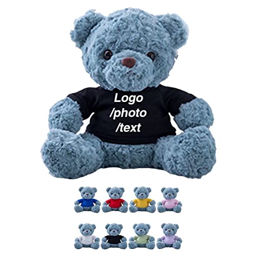 Vlago Osito de Peluche Personalizado Juguetes Animal de Peluche Personalizado Sentado Lindo Oso de Peluche de Felpa pequeño Muñeco de Peluche súper Suave niños niñas