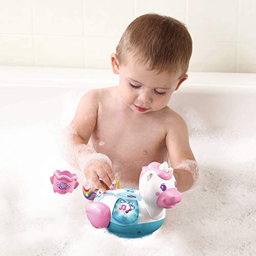 VTech- Baby: ¡Al Agua Juguete Electrónico, Pequeño Unicornio, Multicolor (3480-516022)