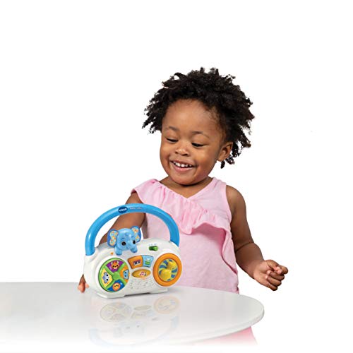 VTech- Baby Radio. Sonajero Activity Interactivo bebé +6 Meses, Color (3480-533322)