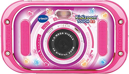 VTech Kidizoom Touch 5.0 - Cámara Infantil de Fotos Digital, Rosa - Versión Alemana