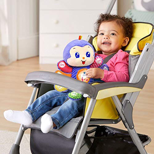 VTech Lila Patitas Do Re Mi, Peluche Interactivo para bebés +6 Meses, Día con Actividades más dinámicas y Modo Noche con Sonidos y melodías relajantes, Multicolor, versión ESP, Color (3480-528622)