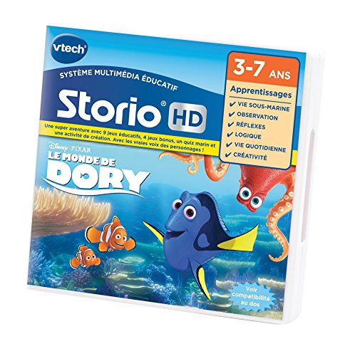 VTech Pixar Nemo - Juego HD Storio Le Monde de Dory, 274905