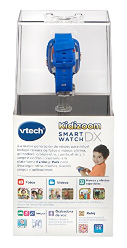 VTech - Smart Watch DX, reloj interactivo, color azul (3480-171622)