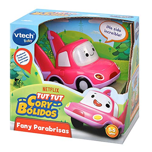 VTech Tut Cory: Fany Parabrisas Vehículo de Juguete, Color Rosado (3480-523722)