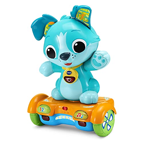 VTech VTech-123-547522 Tito Hoverboard, Perrito Interactivo, Juguete para bebés +9 Meses - Versión ESP (3480-547522), Color