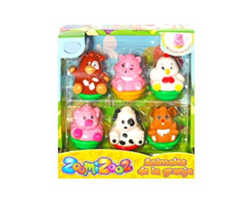 VTech Zoomizooz Set de 6 animales Granja, color (3480-438922) , color/modelo surtido