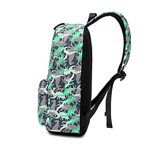 Wadirum Bolso Tipo Cartera Elegante Mochila de Colegio Adorable para niña Dinosaurio