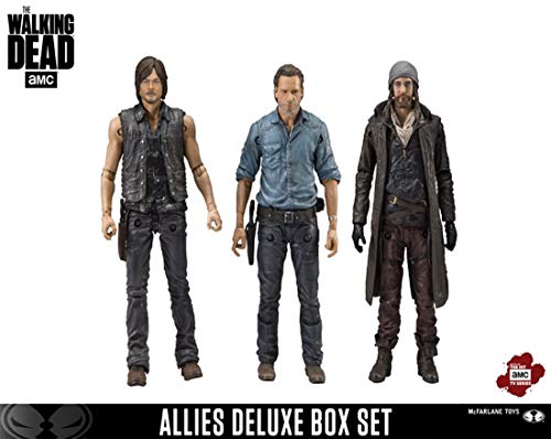 Walking Dead 13197 TV Allies Deluxe - Juego de Figuras de acción, Multicolor