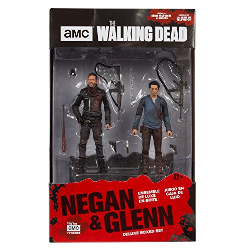 Walking Dead 14518 TV Negan and Glenn Figura de acción, Multicolor, 5 Pulgadas