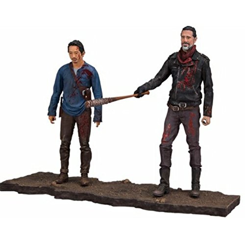 Walking Dead 14518 TV Negan and Glenn Figura de acción, Multicolor, 5 Pulgadas