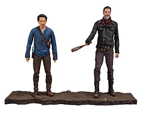 Walking Dead 14518 TV Negan and Glenn Figura de acción, Multicolor, 5 Pulgadas