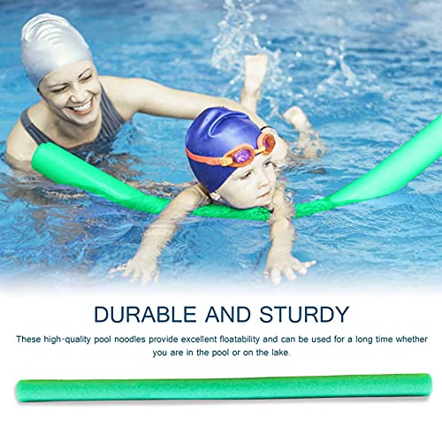 WANGQ Churros para Piscina, Tubo Flotador, Fideos para Piscina Flotadores Fideos para Nadar Diversión Flexible Piscina Espuma Fideos Sólido para Niños Y Adultos, 7x30cm