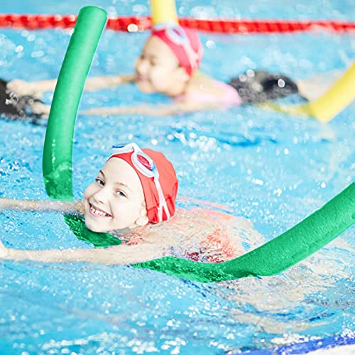 WANGQ Churros para Piscina, Tubo Flotador, Fideos para Piscina Flotadores Fideos para Nadar Diversión Flexible Piscina Espuma Fideos Sólido para Niños Y Adultos, 7x30cm