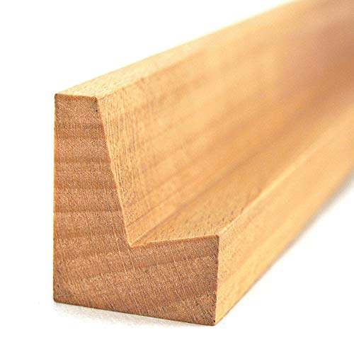 WedDecor - Soporte de Madera para Letras, 36 cm, Pieza de Repuesto, bandejas de Alfabeto de Madera para Juegos de Mesa de ortografía de Palabras, proyectos de Manualidades, Madera, 3