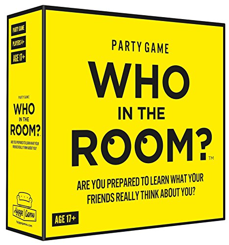 Who in the room? Que en la habitación? 21033 ¿Está Dispuesto A Aprender lo Que Realmente Tus Amigos Think About You Tarjeta Juego