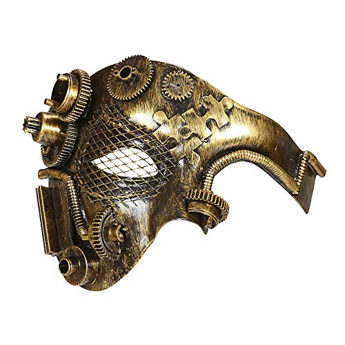 WIDMANN 09647 Máscara Steam Punk, Cobre Colores, One Size , color/modelo surtido