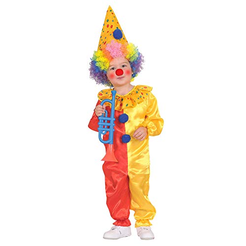 WIDMANN -Clown & Circo Disfraces Niño, Multicolor, 104 cm / 2 3 años, 48919