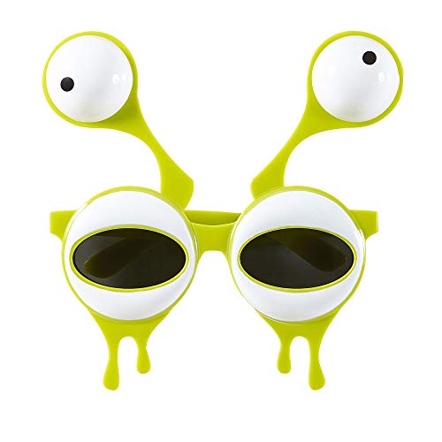 WIDMANN wid14402 ? Gafas Extraterrestre con ojos dobles, Amarillo, talla única