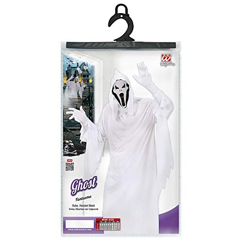 WIDMANN Widman - Disfraz de fantasma de halloween para hombre, talla M (2682)