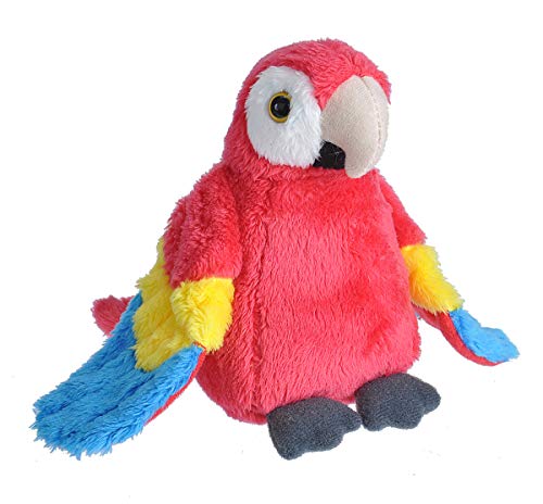 Wild Republic 23367 Guacamayo de Peluche Scarlet, Cuddlekins Cuddly Lil´s Toys, Regalos para niños, 13 cm, Multicolor