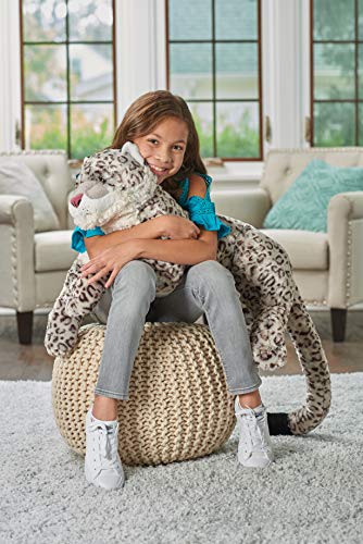 Wild Republic - CK Jumbo Leopardo de Las Nieves Peluche, 76 cm (19551)