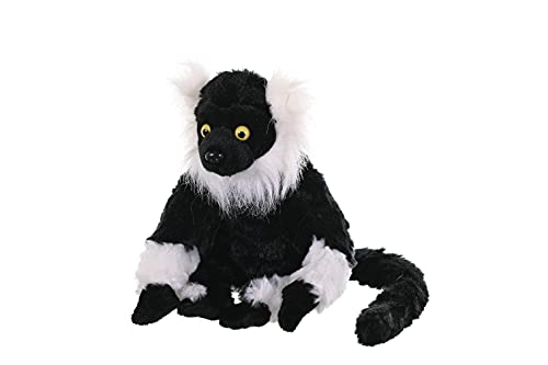 Wild Republic- CK Mini lémur b&n de Peluche, 20 cm (12271)