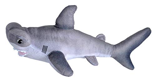 Wild Republic Living Ocean Mini Peluche Tiburones Martillo, Juguete Relleno, 40 cm