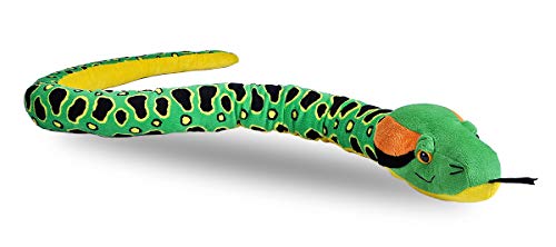 Wild Republic - Snakesss, serpiente de peluche anaconda, 137 cm (89089)