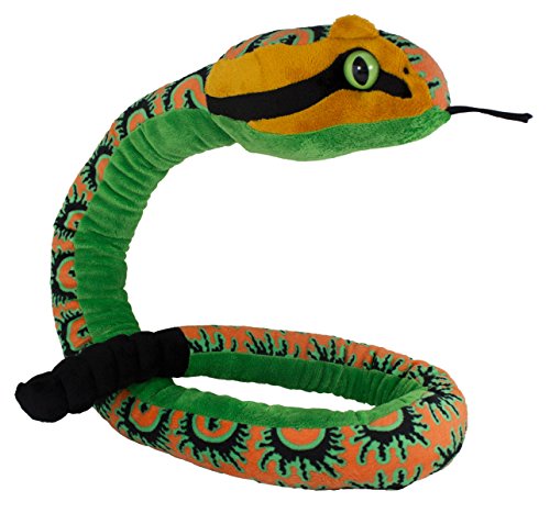 Wild Republic - Snakesss, serpiente de peluche miriápodo, 137 cm (16758)